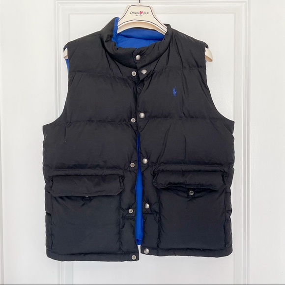 KID RALPH LAUREN DOWN VEST REVERSIBLE - Picture 3 of 5
